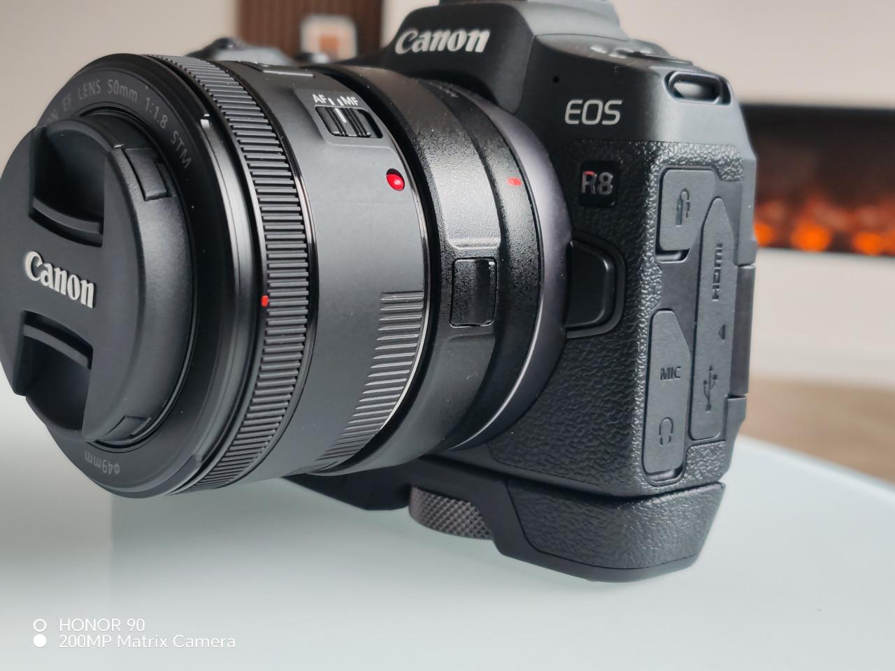 Canon eos r 8 inclusief