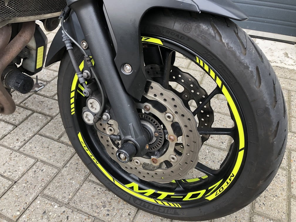 Yamaha MT07, bj 2015 met 37 dkm, rijklaar mee voor €4500,-