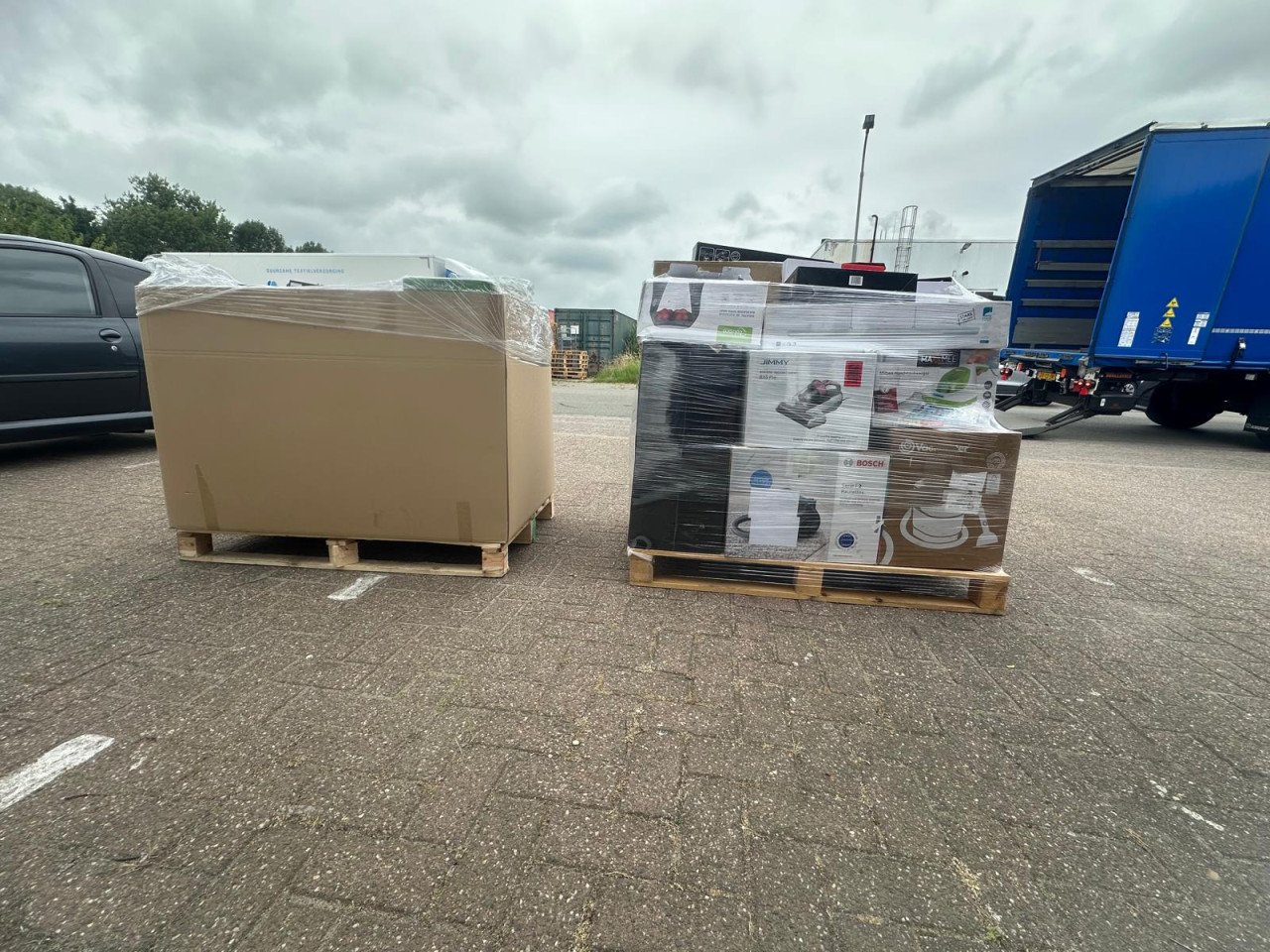 Mix pallets (ongeteste retour producten)