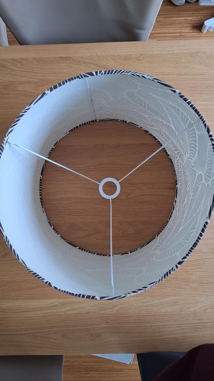 Lampenkap met decoratie