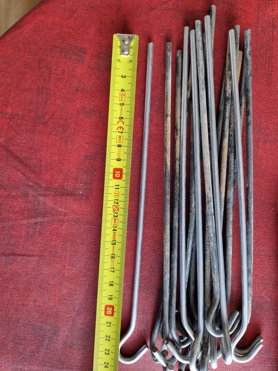 Tentharingen gegalvaniseerd, ladderspanners en haakharingen