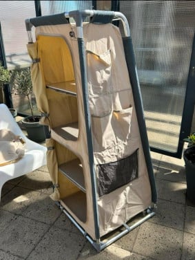 2 x Eurotrail camping furniture campingkast als nieuw