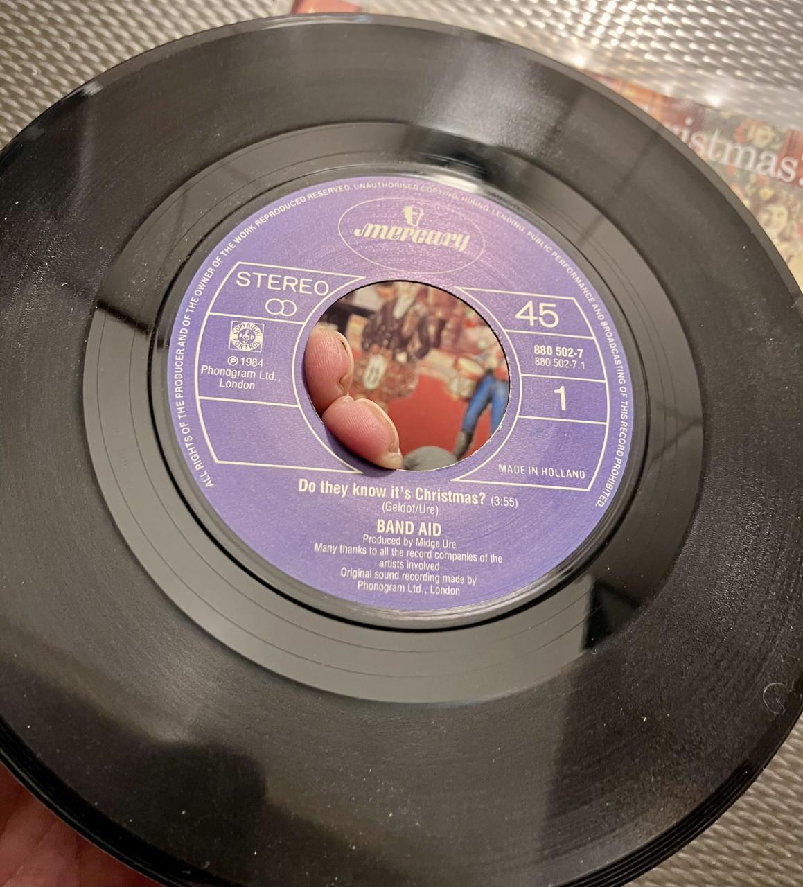 Vinyl single Do they know it’s christmas