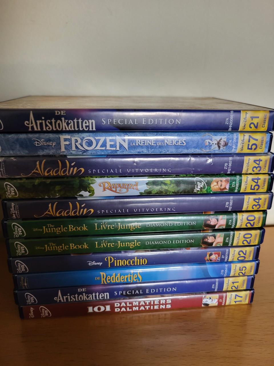 Dvd.s 11stuks disney classic