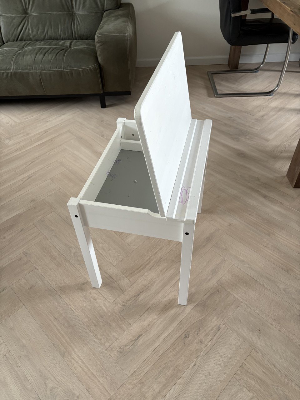 Ikea Sundvik schoolbank/ bureau En stoel.