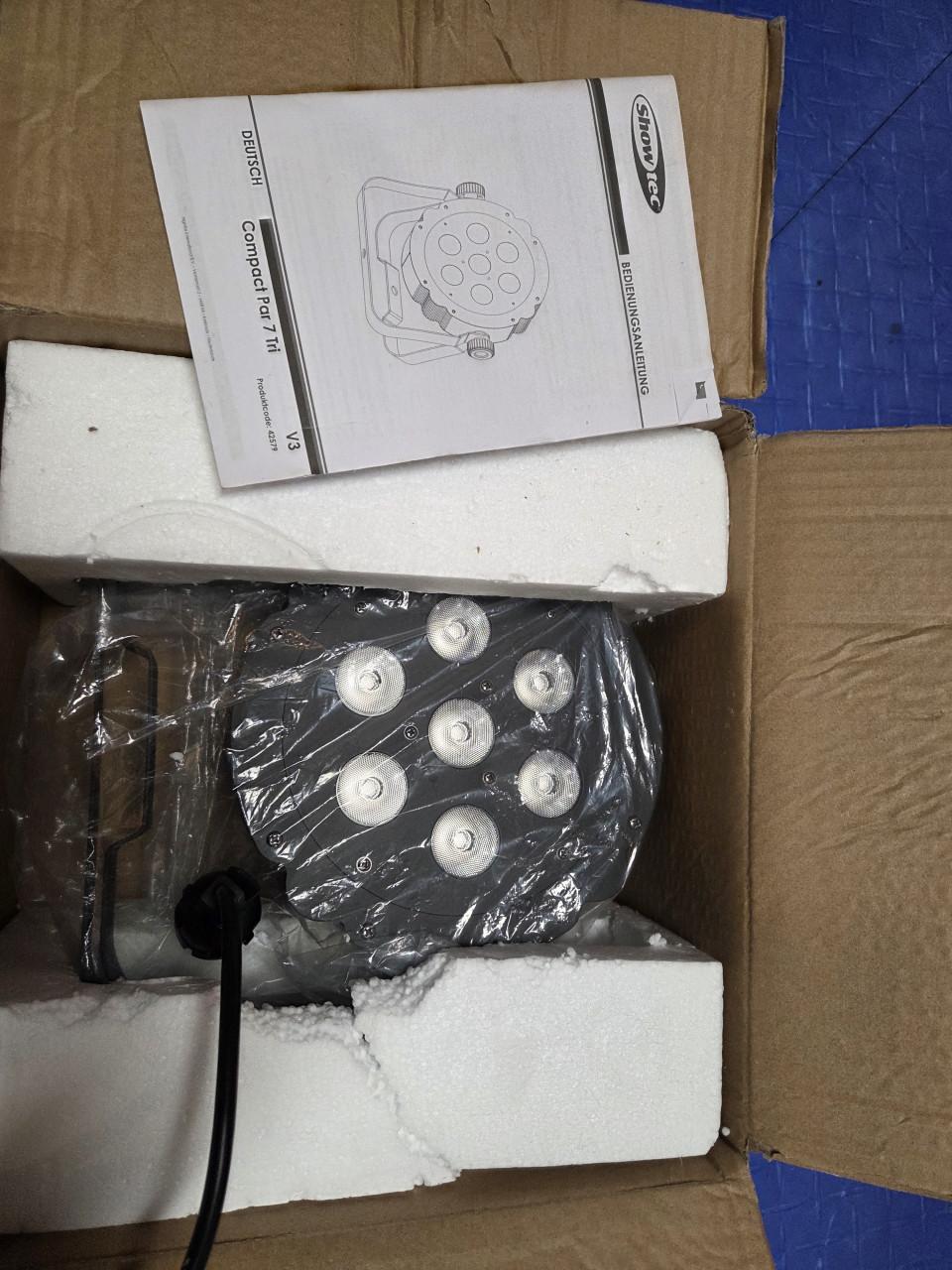 Showtec Tri Par spot NIEUW