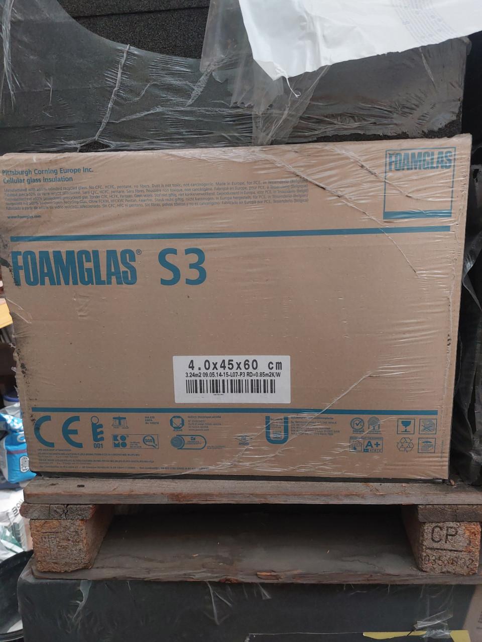Isolatie  Foamglas S3