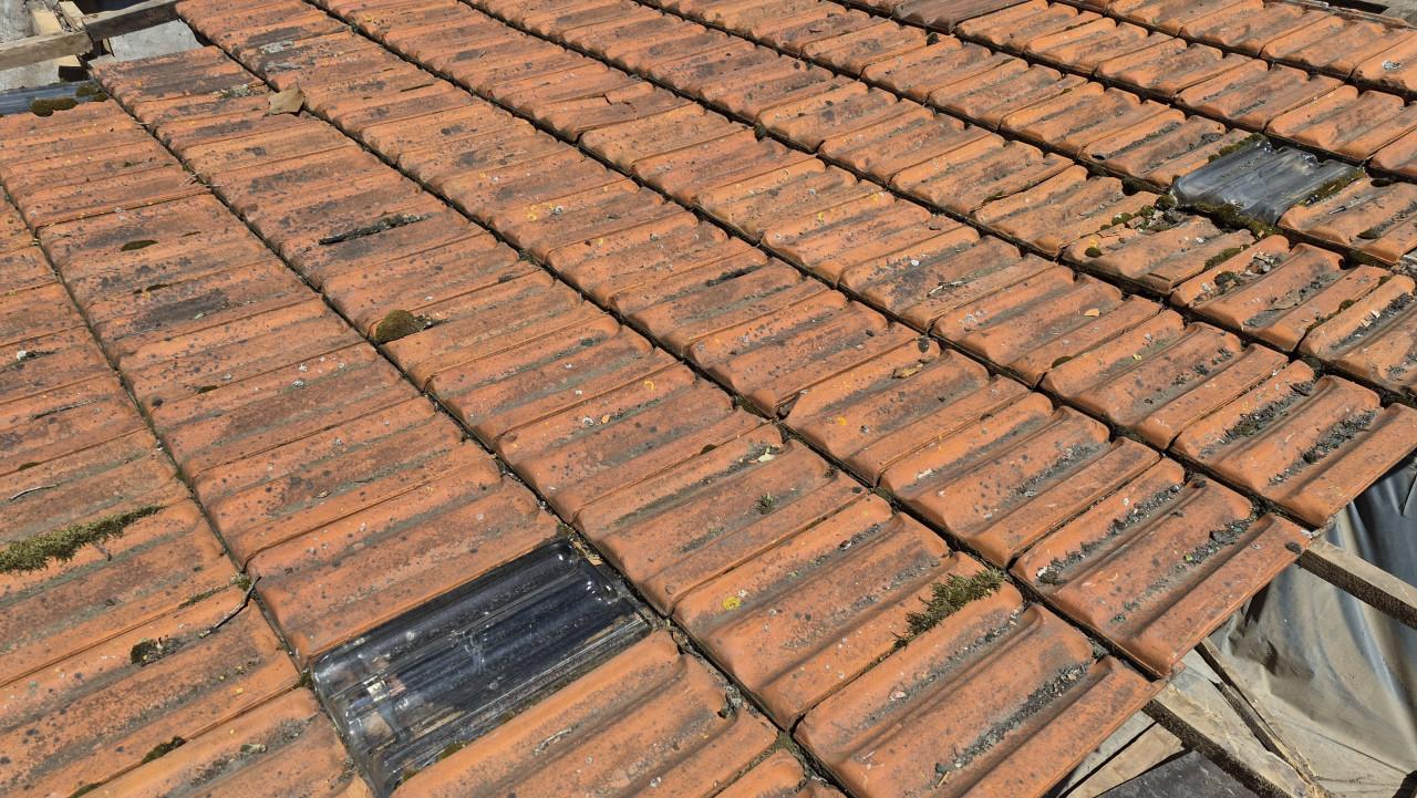 Dakpannen ca. 80 m2 Vlakke Mulden Tegelen