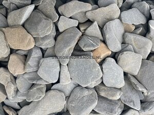 FLAT PEBBLE ZWART siergrind - bigbag - GRATIS levering
