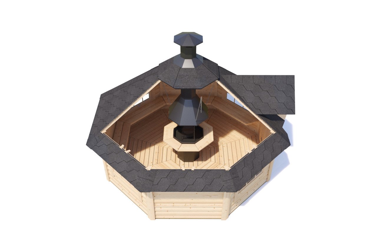 Tuinhuis model Grill house Rosco