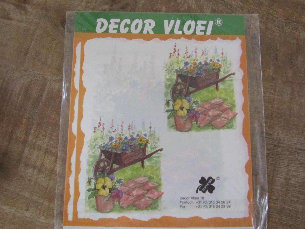 7 stuks Decor Vloei