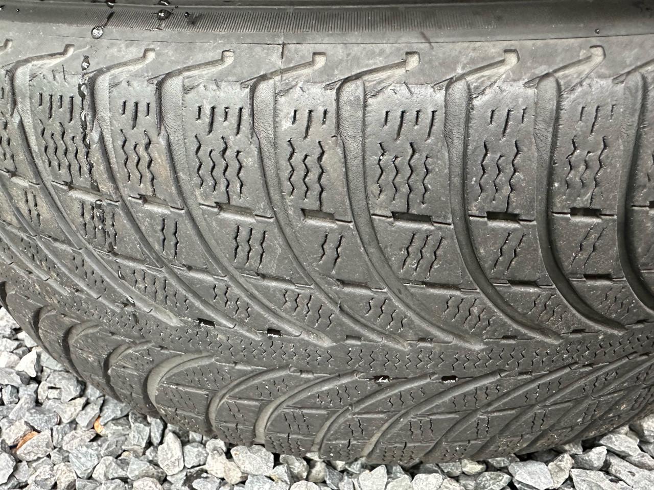 Wintervelgen met winterbanden Mercedes GLC