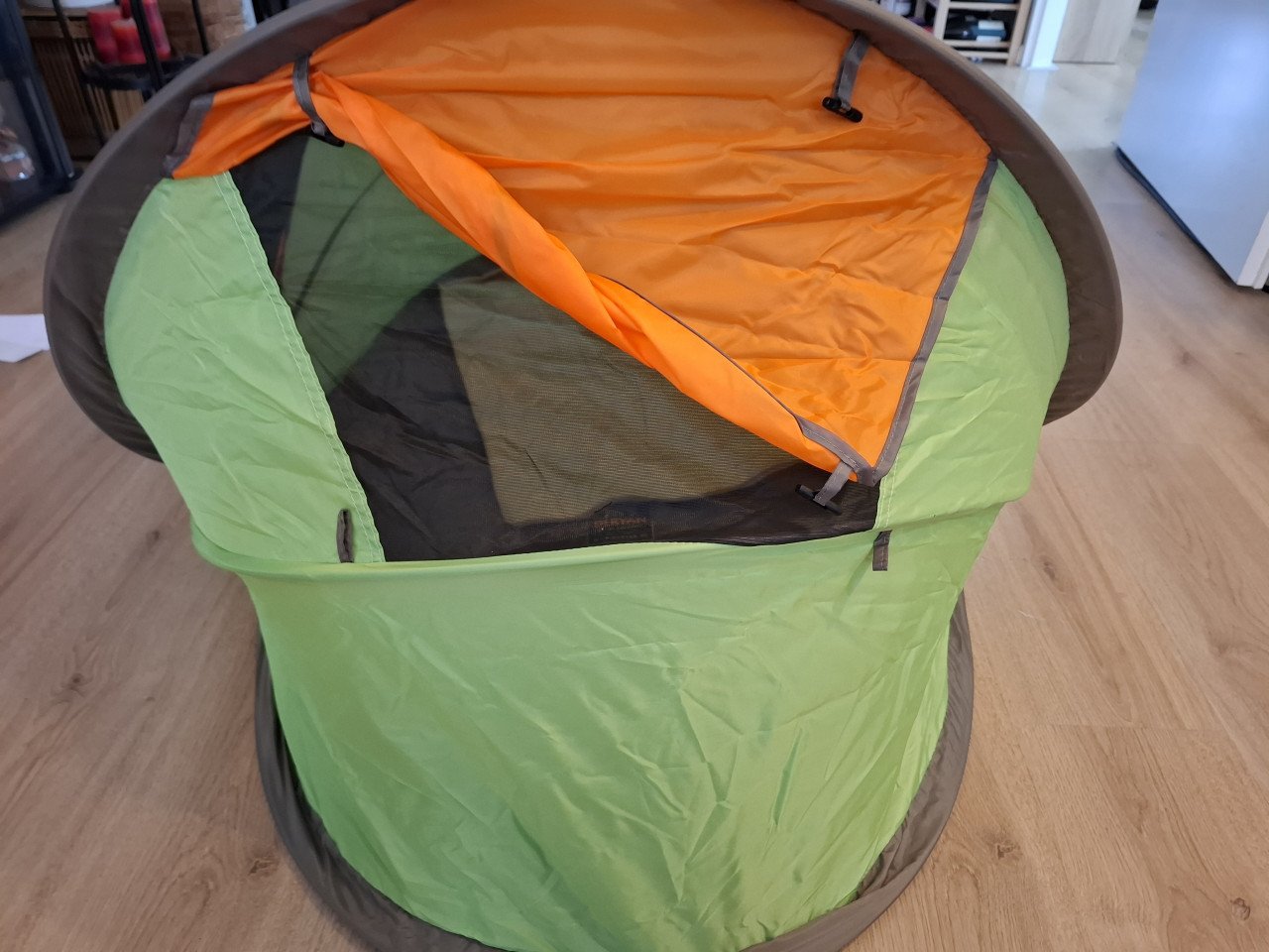 Deryan Travel Cot Peuter Luxe – Groen