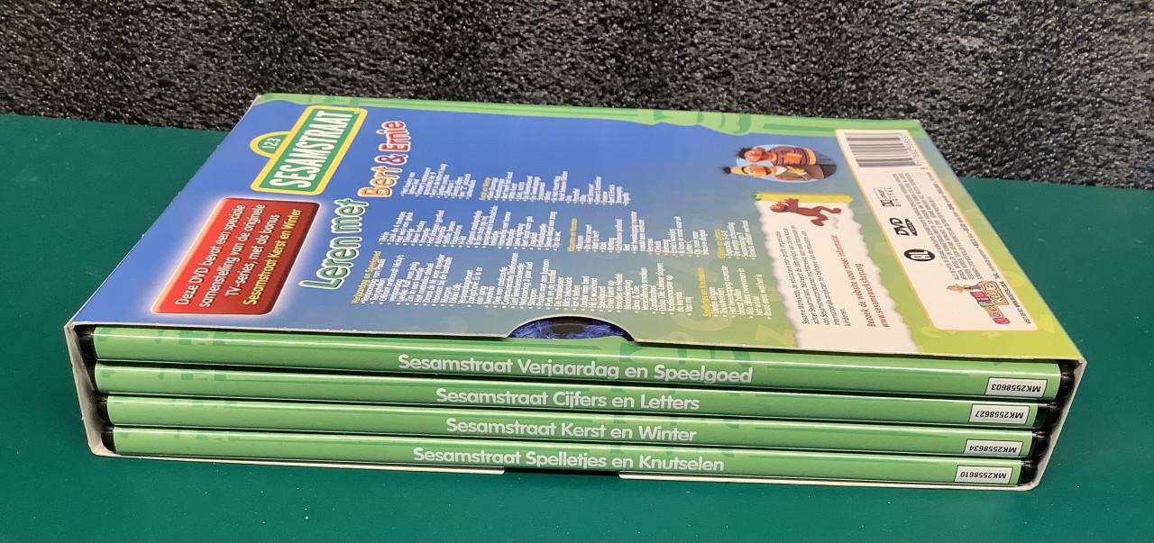 Dvd boxset Sesamstraat.