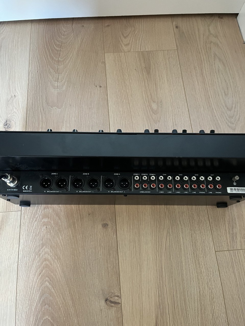 Dap audio mengpaneel rackmixer 7 kanaals