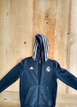 Adidas Real Madrid sweatvest 11-12 jaar