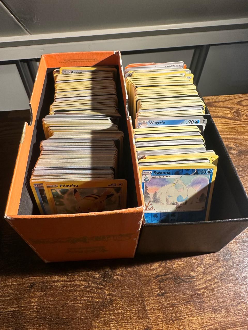 Pokemon kaarten 2 bakken