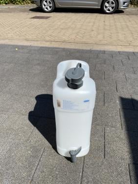 Water jerrycan 15 liter met kraan