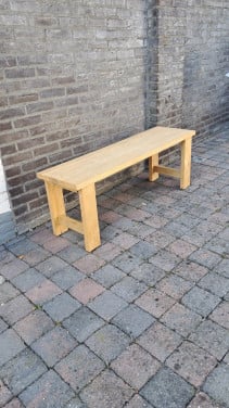Eikenhouten Bankje