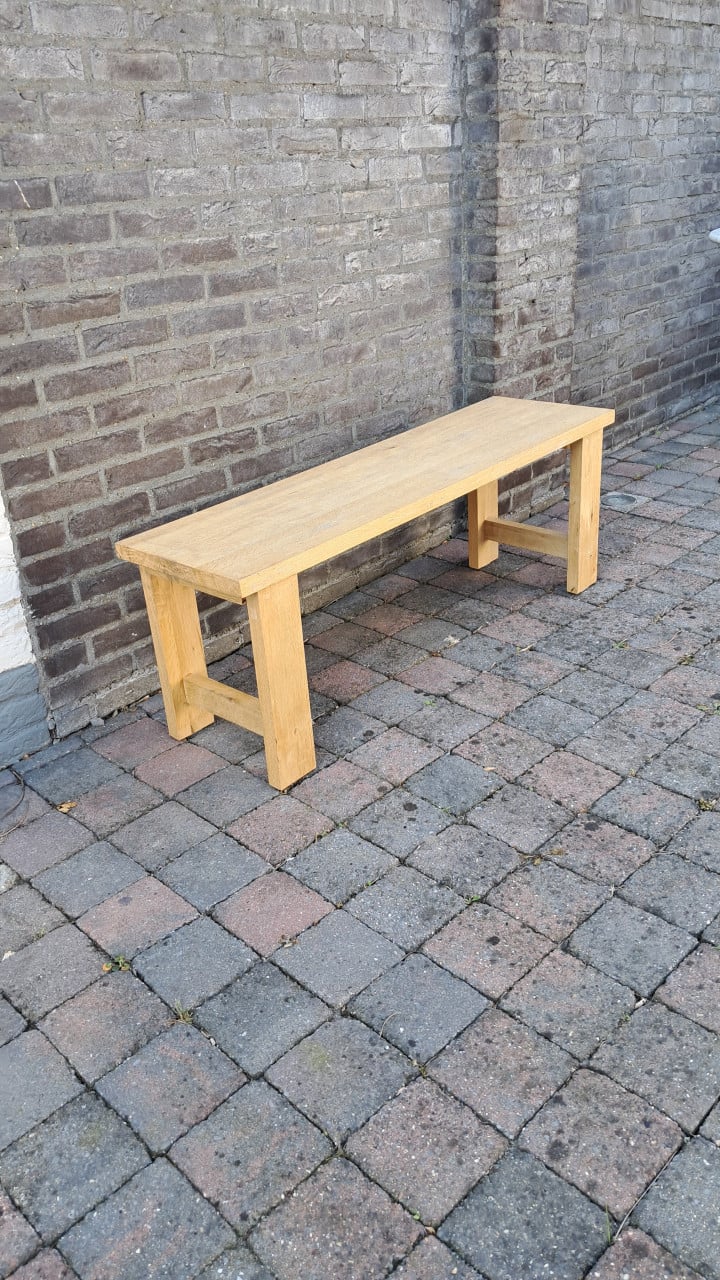 Eikenhouten Bankje