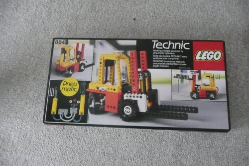 Technisch lego heftruck