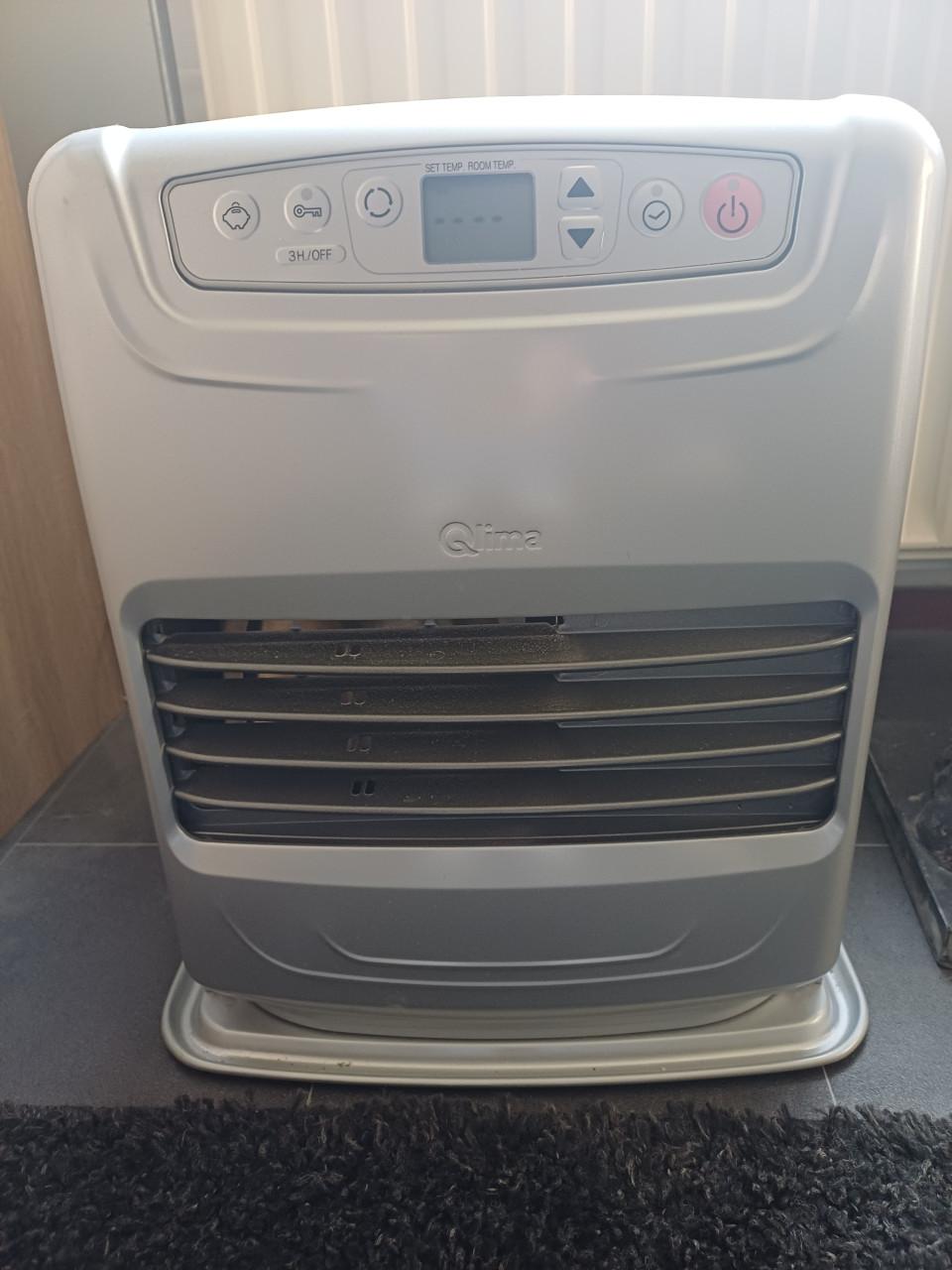 Als nieuw Qlima petroleum kachel