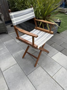 Teak regisseur stoel / regisseursstoel van ARC Marine