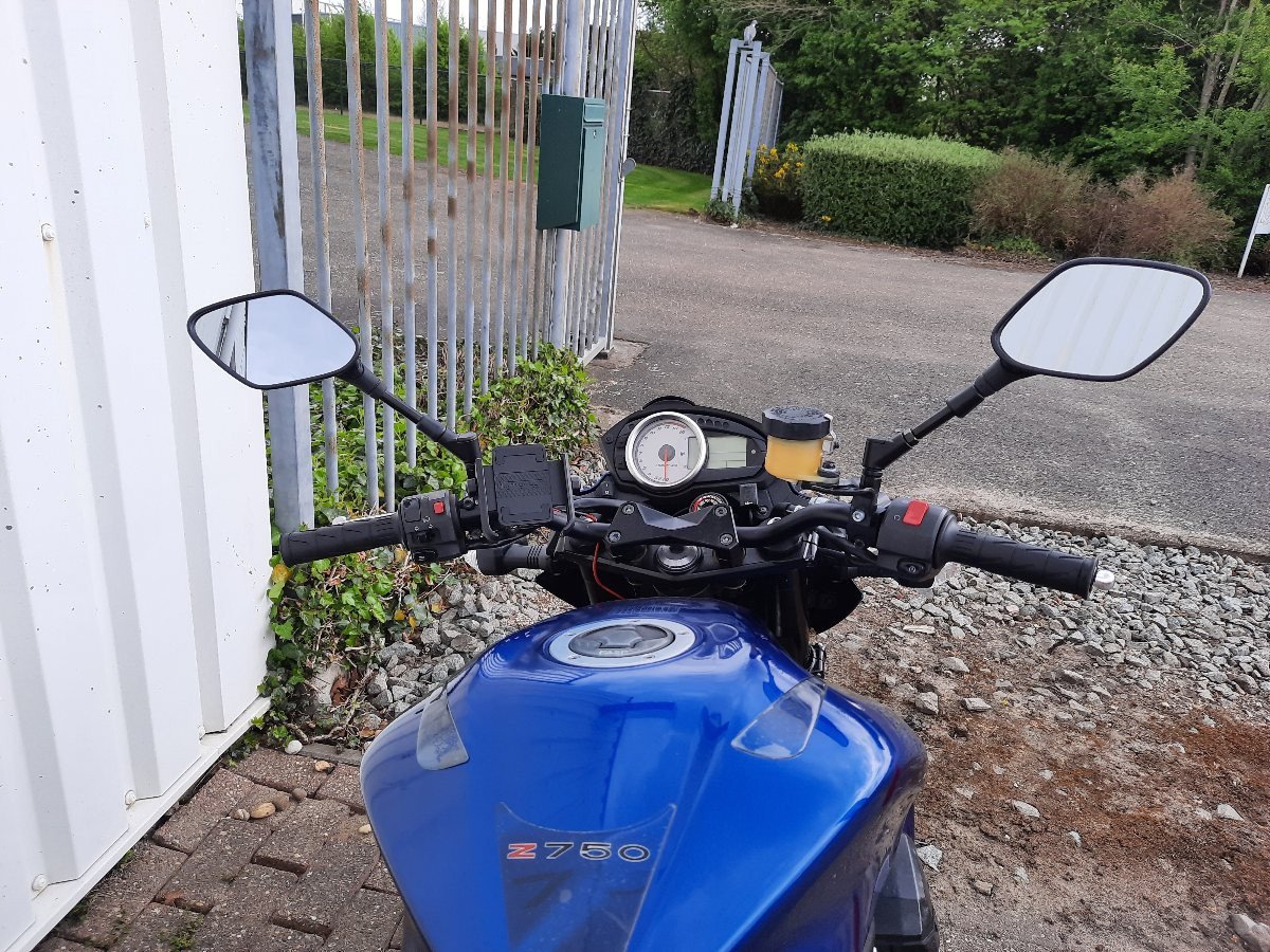 Kawasaki Z750 uit 2009, mooie Naked bike