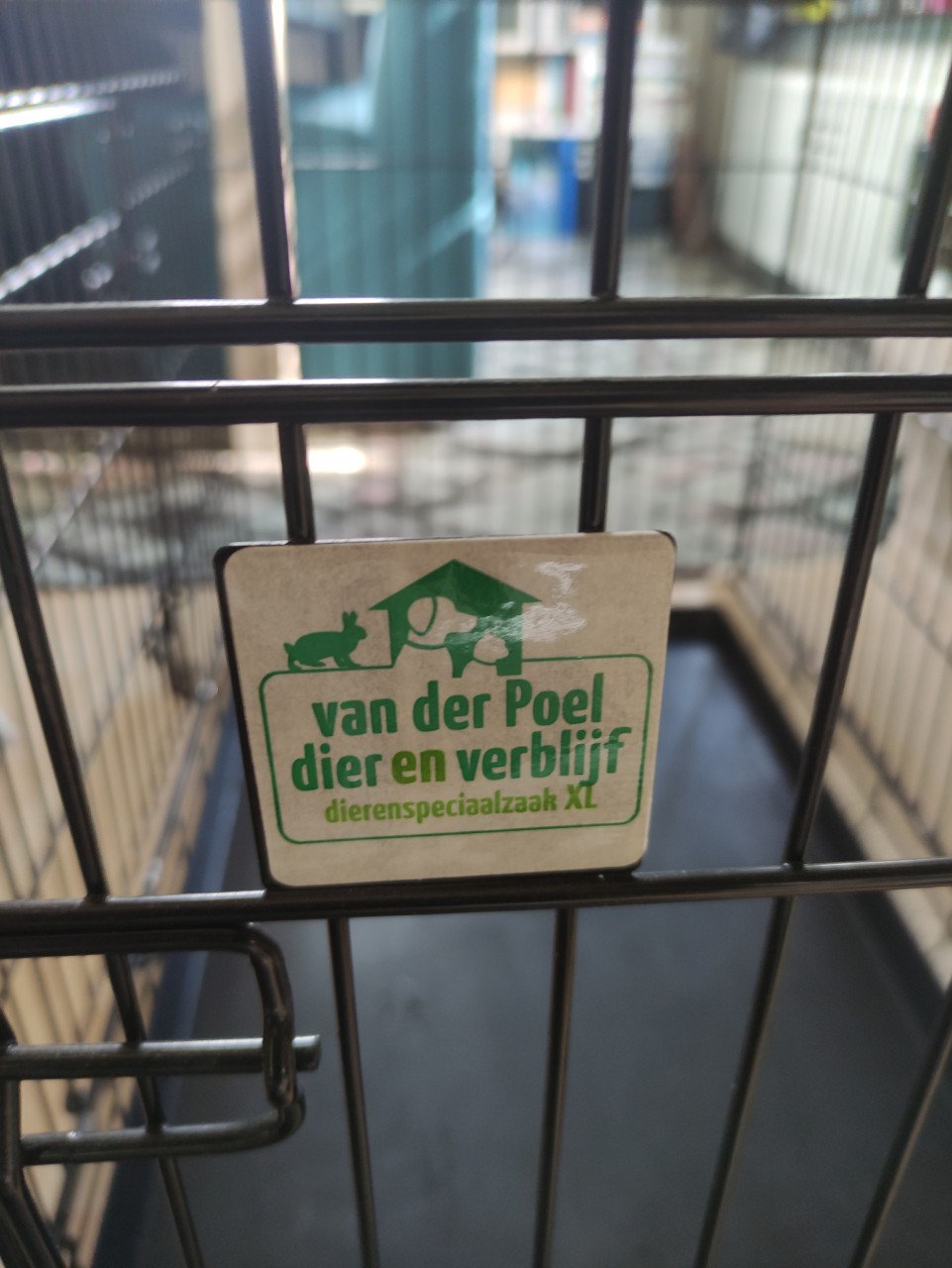 Bench zgan met kussen voor middelgrote hond of pup