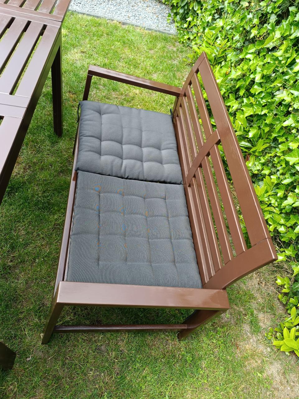 IKEA APPLARO tuinset te koop – bruin gebeitst massief hout