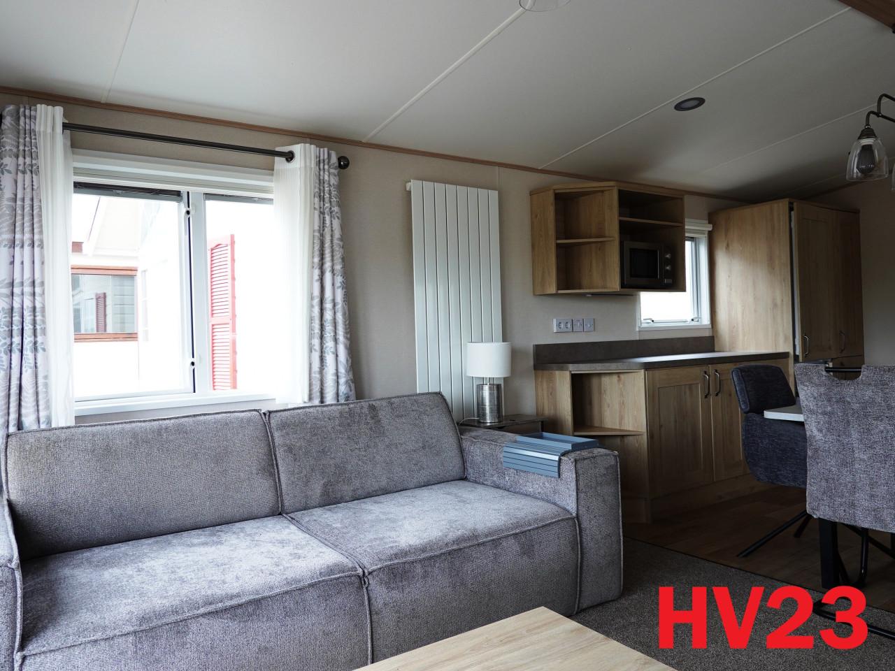 Keurig ABI chalet bouwjaar 2023 met 2 slk, dubbel glas en CV te koop