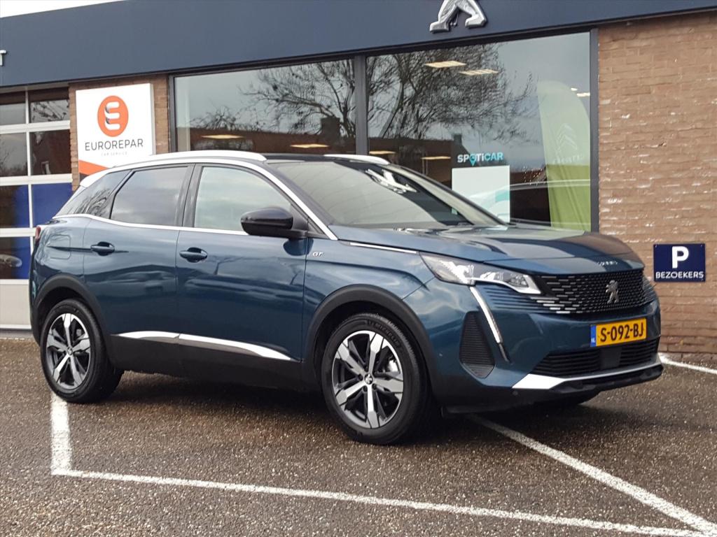 Peugeot 3008 gt 1.2-130pk automaat/eat8 navigatie| trekhaak | apple carplay
