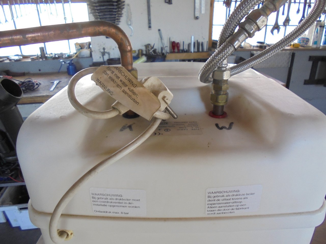 GKB 10 Close in boiler