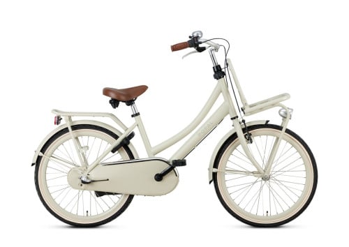 Nieuwe Popal 2025 Daily Dutch Basic + Meisjesfiets 22" 35cm Remn. 3 versn.