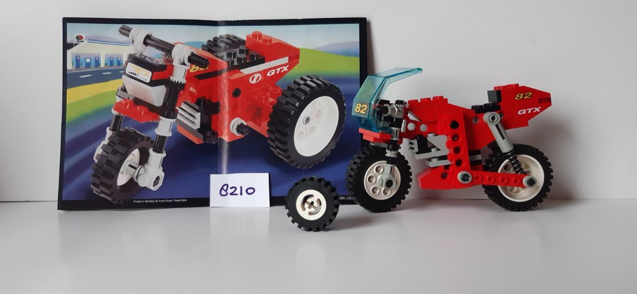 Lego Technic 8210: Nitro gtx bike - motor