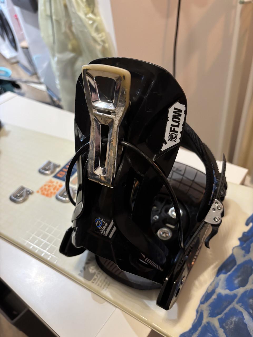 Snowboard burton met bindingen