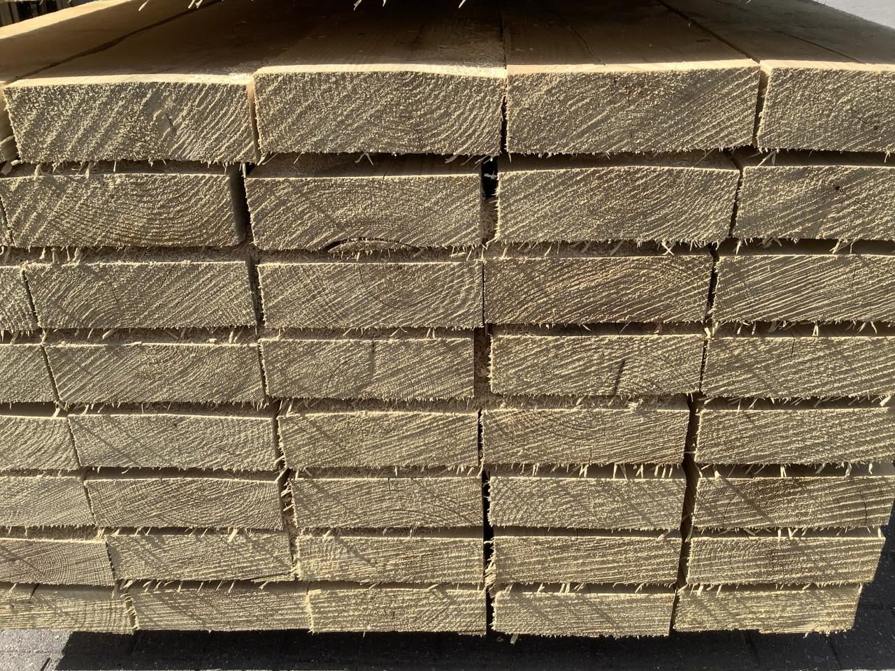 Nieuwe Vuren Balken 75x225