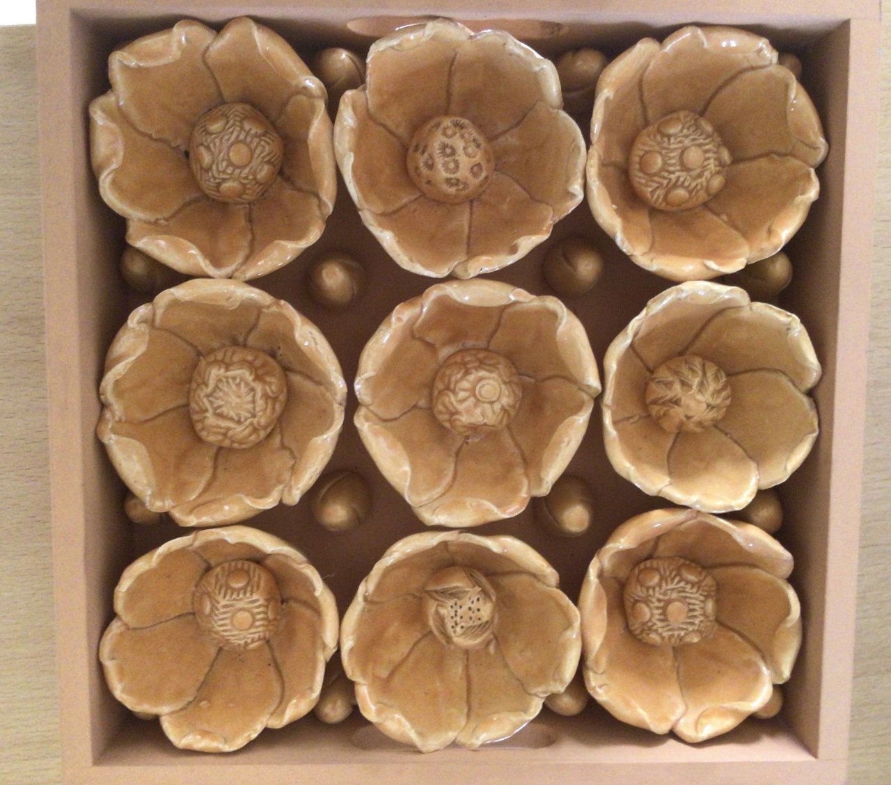 Keramieken bloemen
