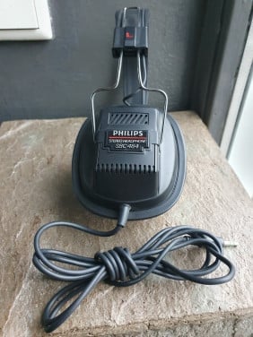 Zgan vintage Philips koptelefoon (stereo headphone) SBC 484..