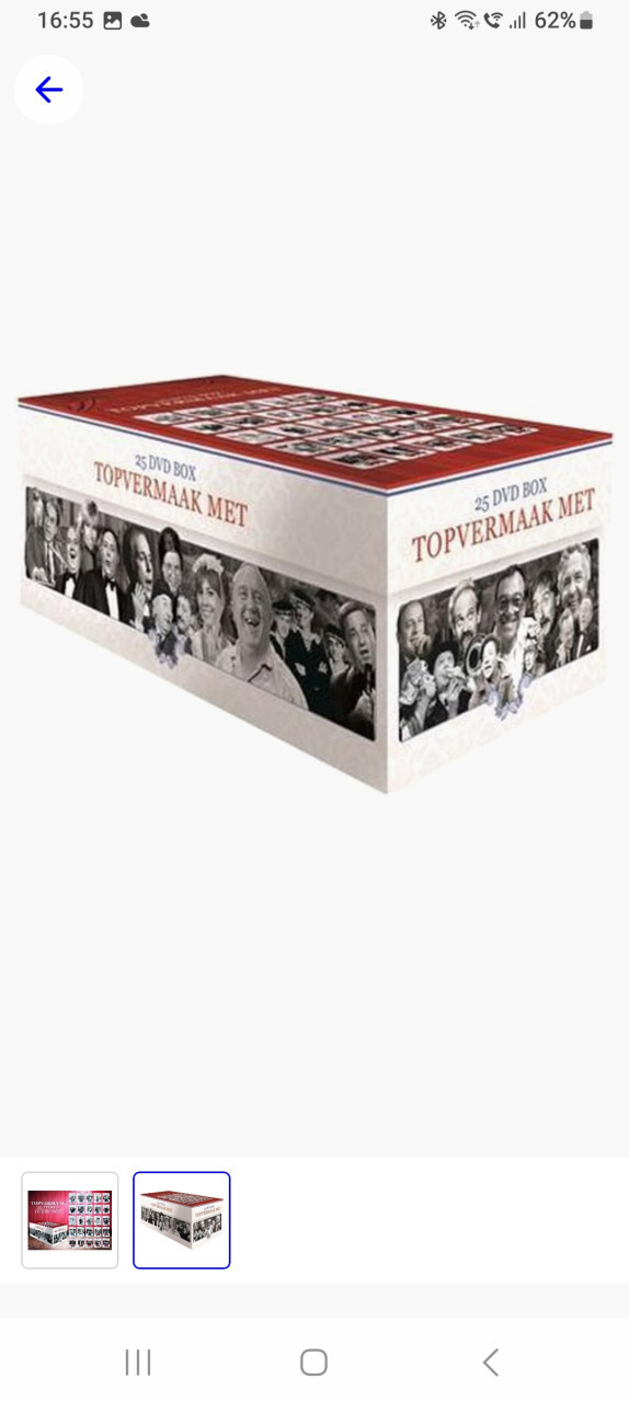 TOPVERMAAK 25 dvd's in een box