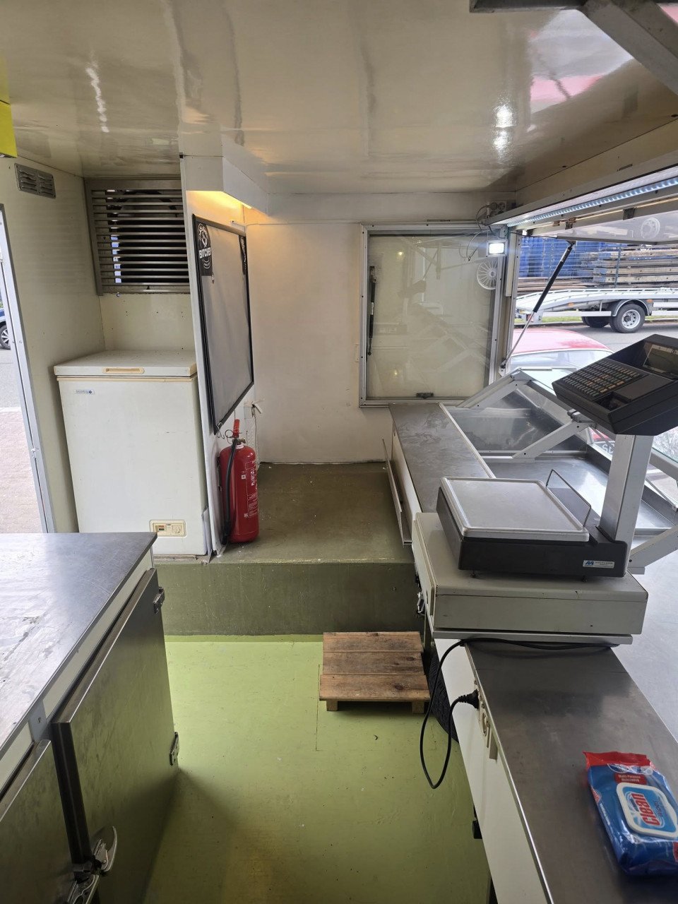 Verkoopwagen evers EKB 2.8  bj 85