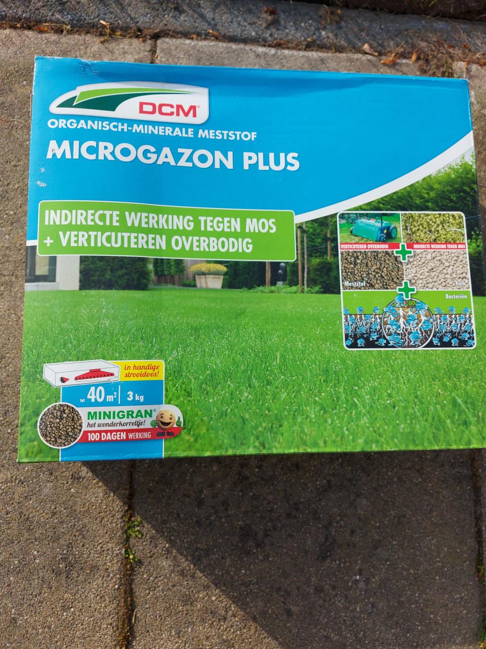 Microgazon plus voor het gazon