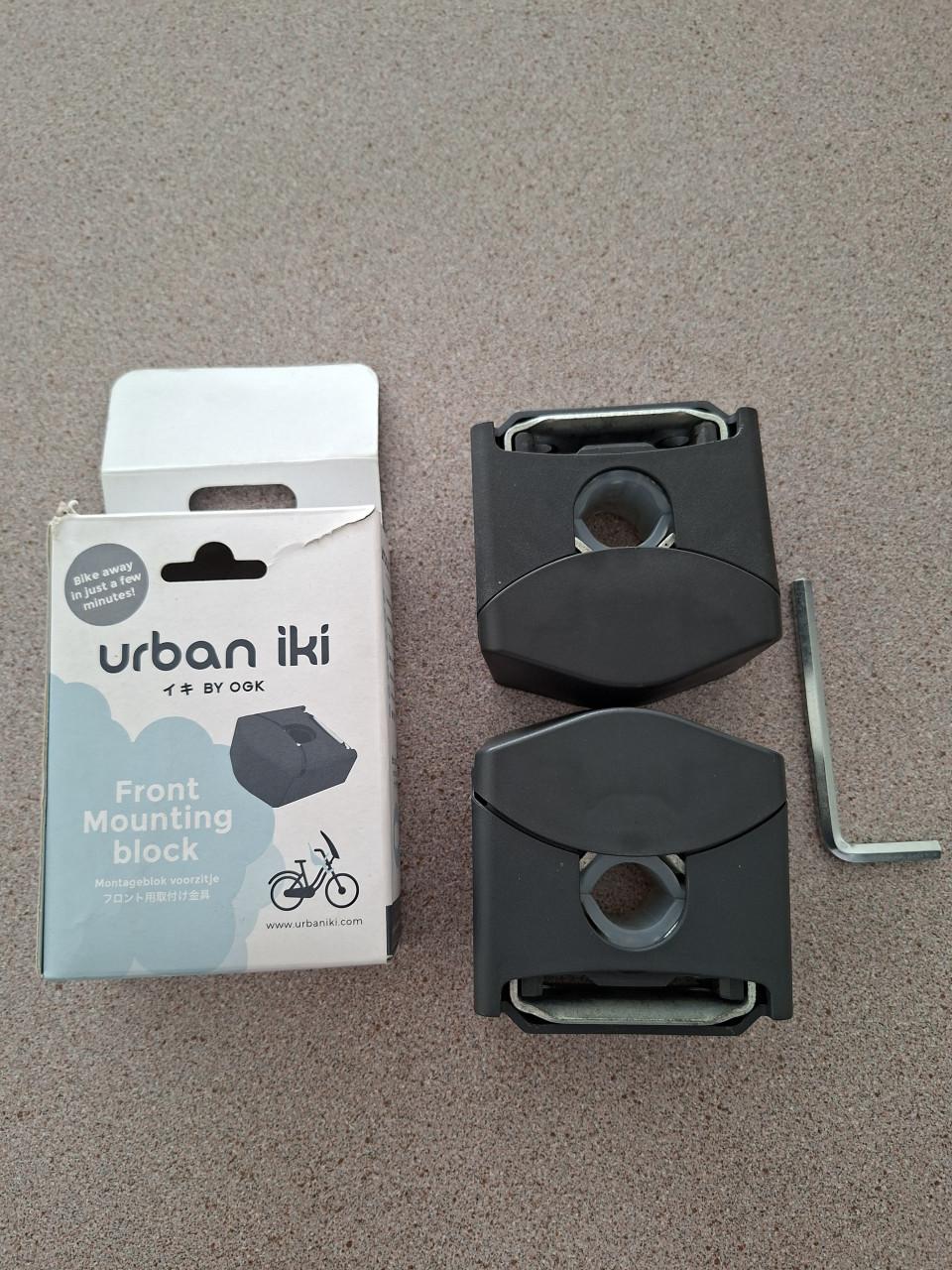 2 montageblokken voorzitje Urban Iki
