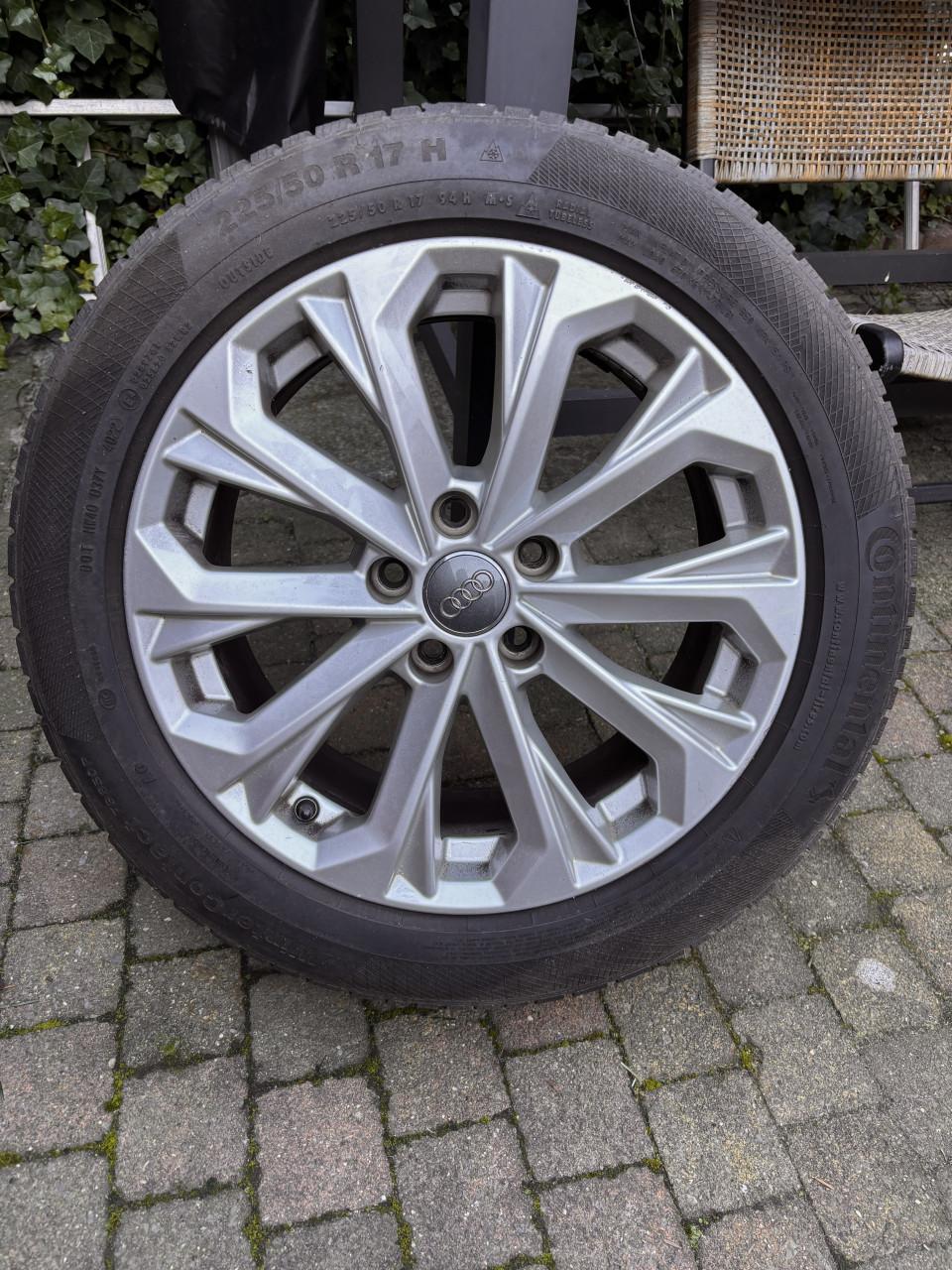 Originele audi velgen 17 inch