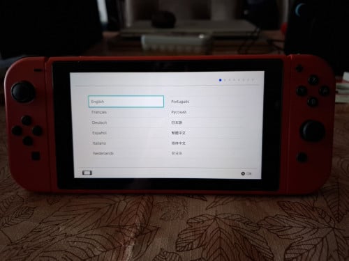 Nintendo Switch Mario Edition