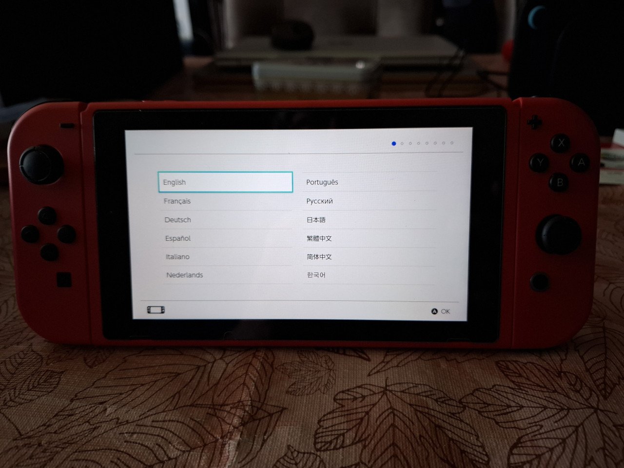 Nintendo Switch Mario Edition
