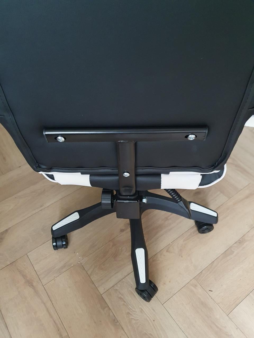 Bayt gamingstoel zwart wit bureaustoel gamer chair