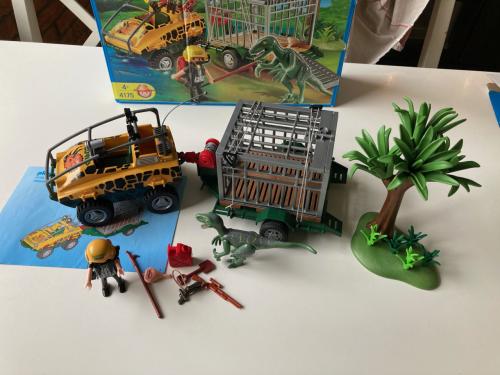 Playmobil 4175 Amfibievoertuig met Deinoncychus