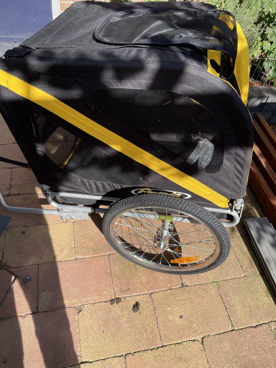 Honden fietskar voor grote hond merk Arcade