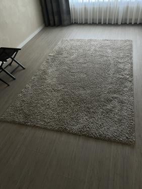 Vloerkleed Domino crème 160x230 cm. Van 2024 nieuwprijs €130,-